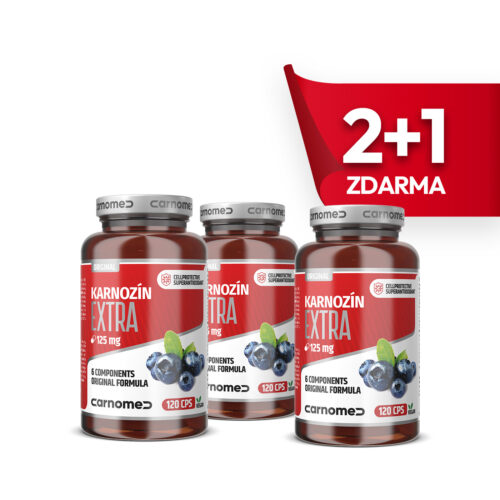 2 + 1 Karnozin EXTRA 120 cps ZDARMA